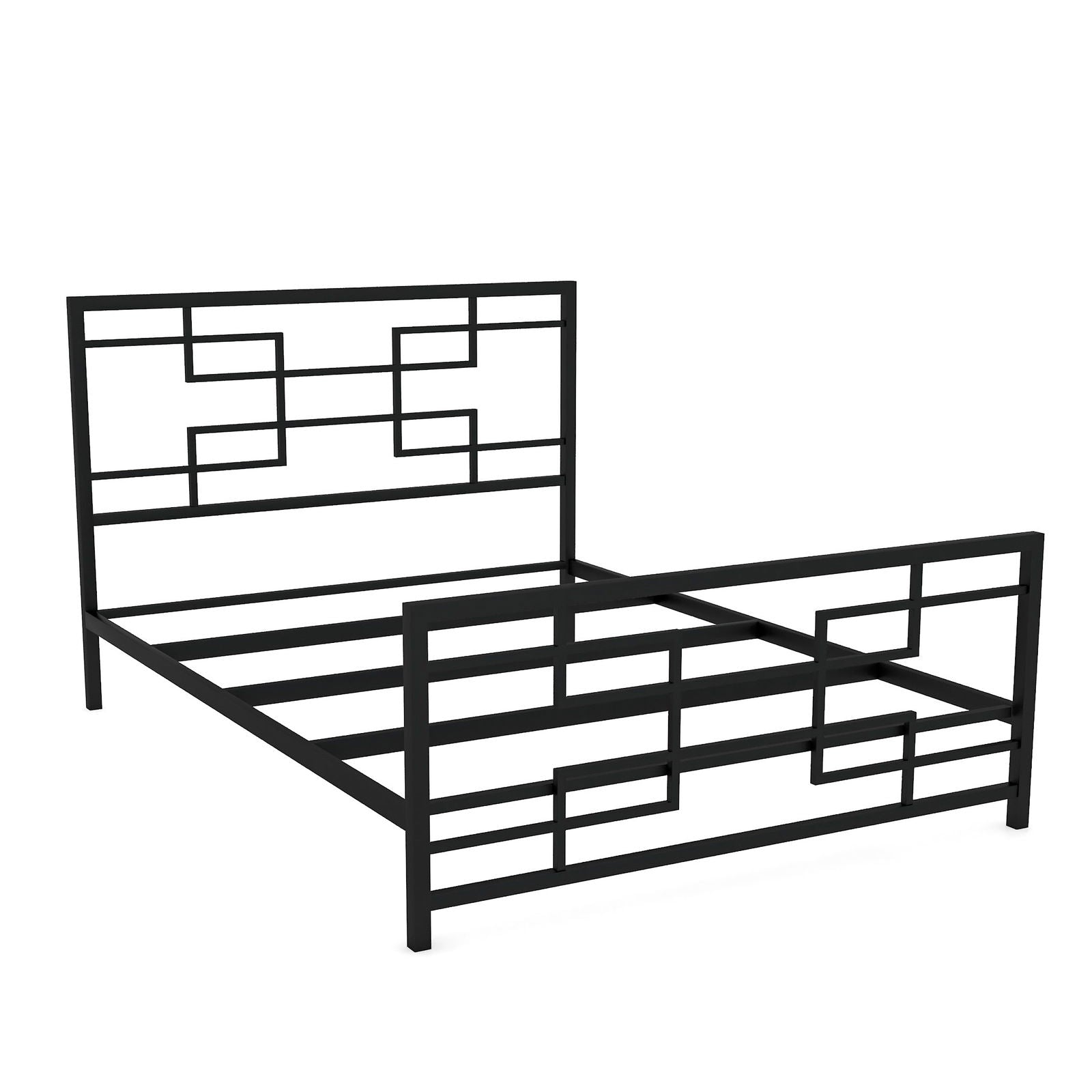 MetalCraft Stylish Design Iron Bed - Furnishiaa -  -